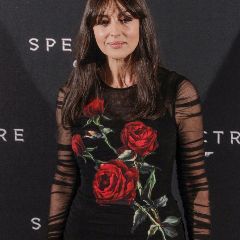 $5,500 DOLCE & GABBANA BLACK RED ROSE RUCHED DRESS